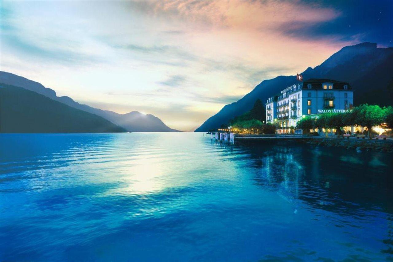 Seehotel Waldstaetterhof Swiss Quality Brunnen Bagian luar foto