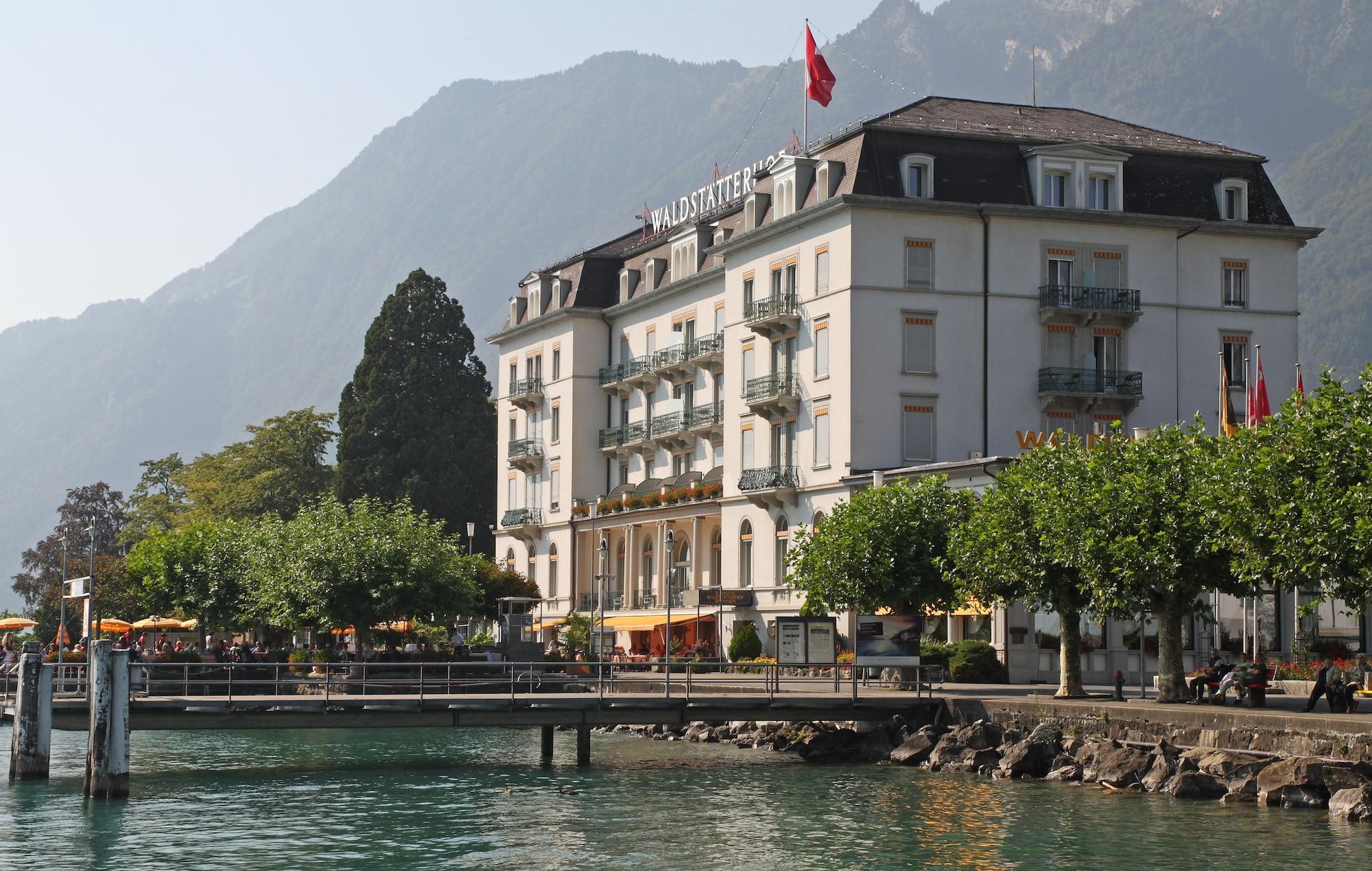 Seehotel Waldstaetterhof Swiss Quality Brunnen Bagian luar foto