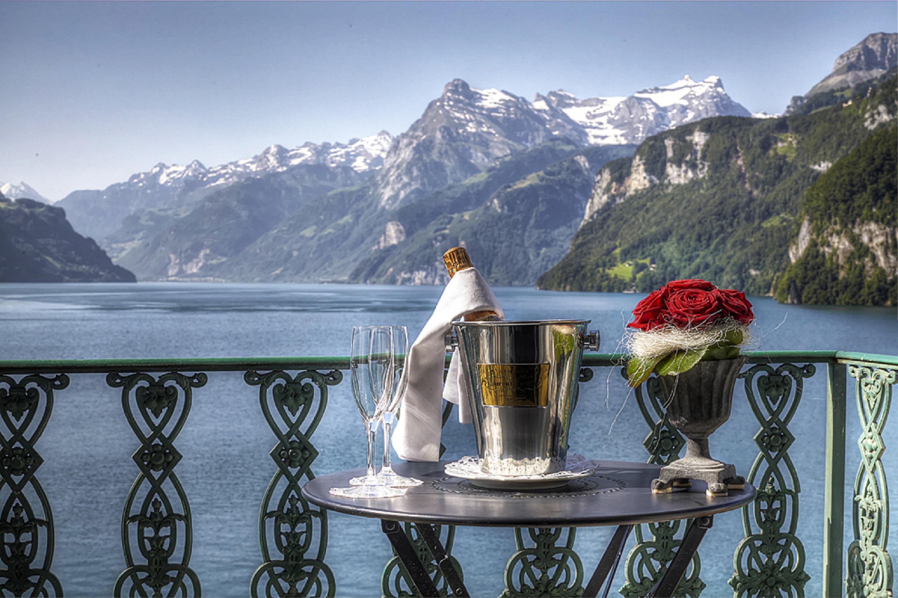 Seehotel Waldstaetterhof Swiss Quality Brunnen Bagian luar foto