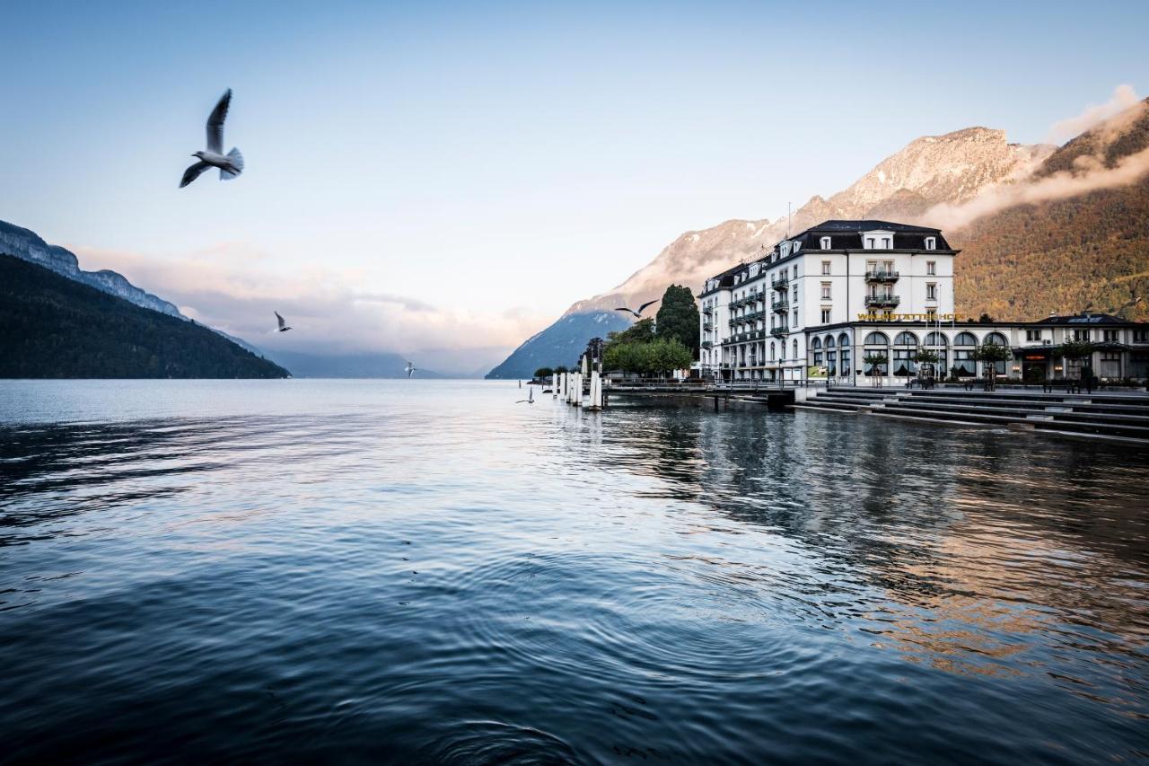 Seehotel Waldstaetterhof Swiss Quality Brunnen Bagian luar foto