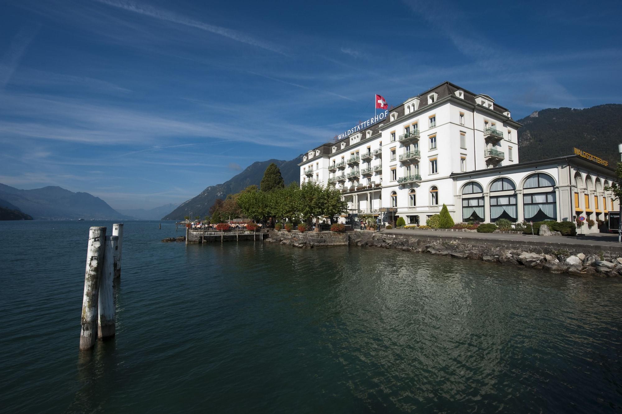 Seehotel Waldstaetterhof Swiss Quality Brunnen Bagian luar foto